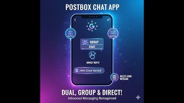 ​PostBox Chat App: Group Chat REVOLUTION! Direct Reply (Pointer Icon) & Dual Messaging! @dc_1136