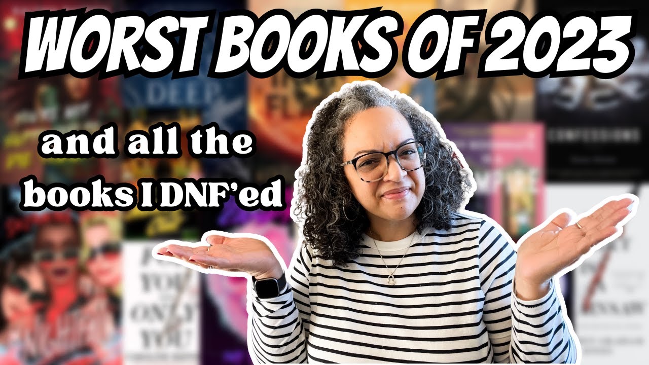 Worst/Disappointing Books of 2023✨Rapid fire list of books I DNFed!