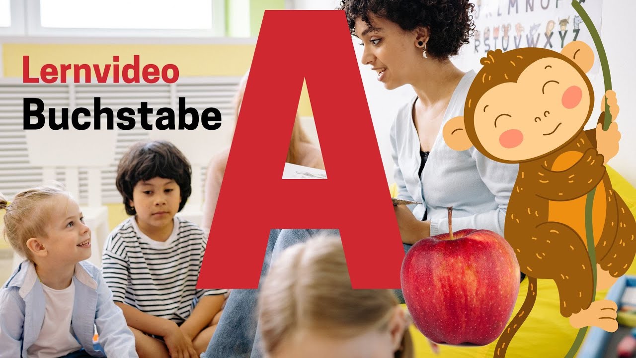 A Wie Apfel B Wie Ball D Wie Deutschland Das A wie Apfel 🍎 – Buchstaben lernen für Kinder - YouTube