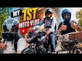 Chandigarh ki sadkon pe pehla moto vlog 🏍️✨ #Rvjvlogs #motovlogging #biker #1stmotoblog #viralvideo