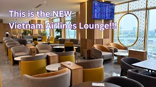 NEW Vietnam Airlines Lotus Lounge Hanoi Airport