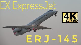 EX ExpressJet Airlines ERJ-145 American Eagle Envoy Air Takeoff