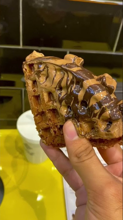 Nutella Waffle Making 😍😋🧇 #shorts #waffle #nutella #shortvideo #trending #viral #viralshorts
