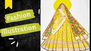 how to draw fashion illustration #tutorial