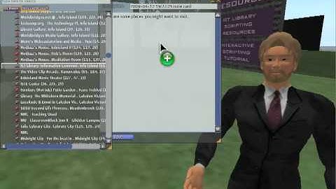 Making Landmark Notecards in Second Life