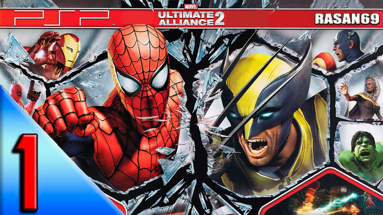 Marvel Ultimate Alliance 2 (PSP) walkthrough part 1 YouTube Marvel Ultimate Alliance 2 (PSP) walkthrough part 1 YouTube