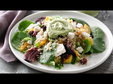 Quinoa, Roasted Beet and Dried Fruit Salad | Anyday Magic