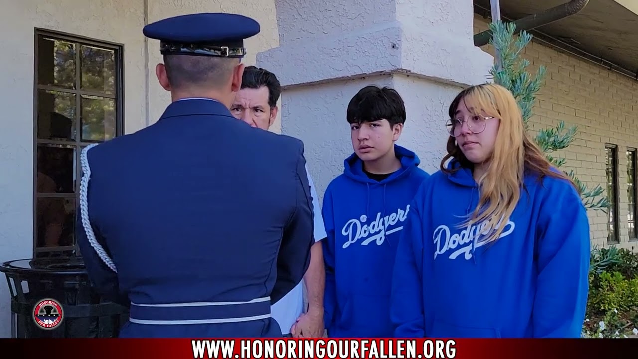 United States Air Force SrA Estevan Solorio--- Angel Flight and funeral.