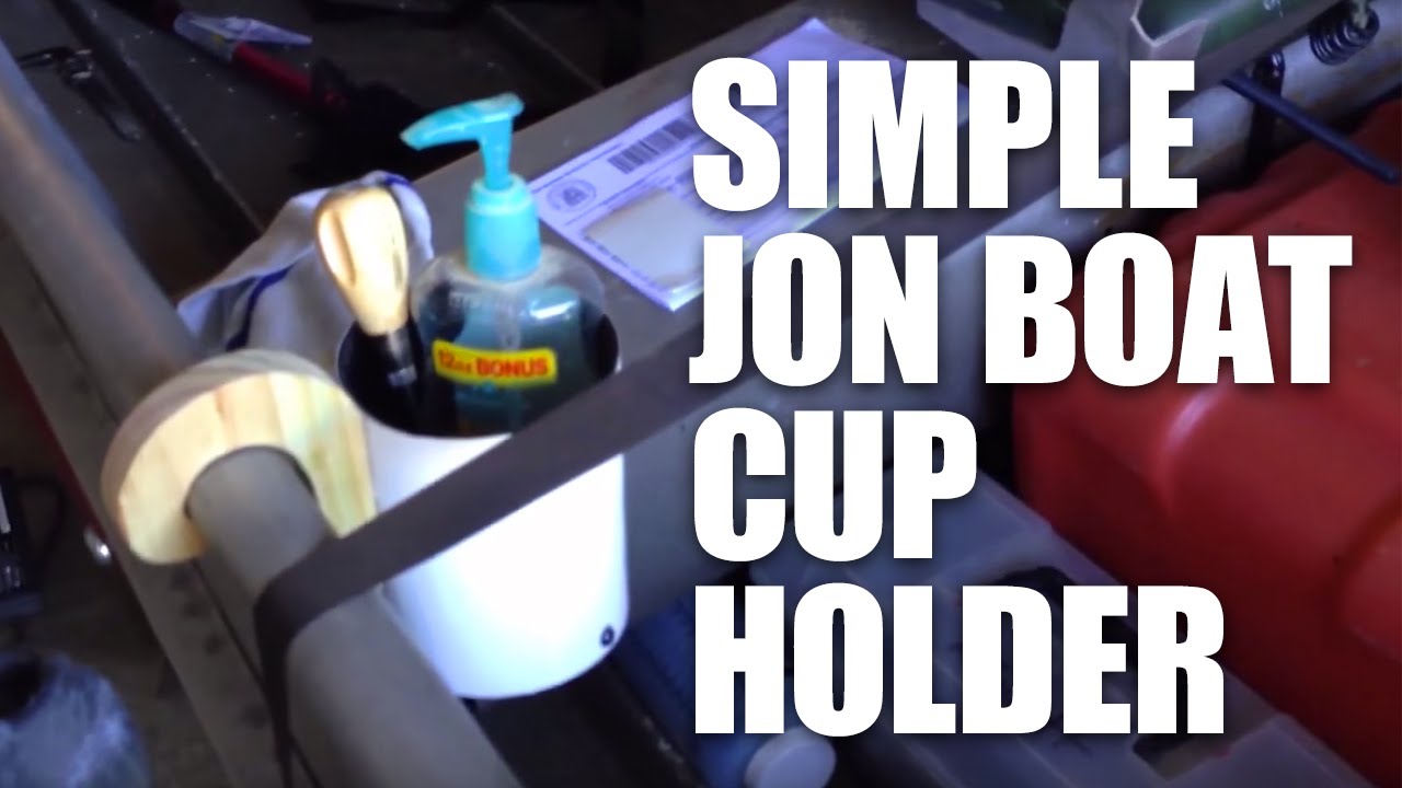 how to make a cup holder for a boat – diy fishing life