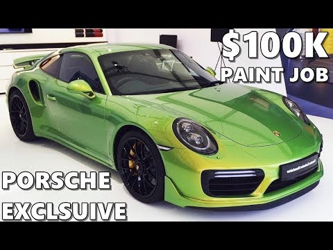 Paint Job Cost >> Porsche Exclusive $100,000 Paint Job - YouTube Paint Job Cost >> Porsche Exclusive $100,000 Paint Job - YouTube