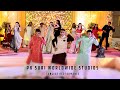 Wedding sangeet ceremony dance performance by family and friends  pk suri worldwide studios