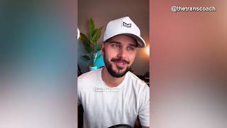 Trans man weeps explaining easier make friends women