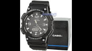 Видео обзор наручных часов CASIO AQ-S810W-1A