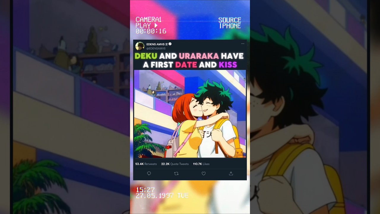 Watch DEKU ET URARAKA ON UN RENDEZ-VOUS ET S'EMBRASENT | #myheroacademia #edit #amv #mha #anime #mangaedit on YouTube Watch DEKU ET URARAKA ON UN RENDEZ-VOUS ET S'EMBRASENT | #myheroacademia #edit #amv #mha #anime #mangaedit on YouTube