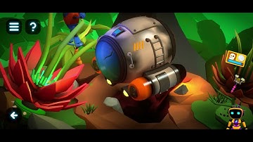 Tiny Robots Portal Escape. Jungle Rumble - Part 1. 3 Stars Walkthrough.