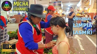 Spiritual Cleansing with Strong Massage (LIMPIA ESPIRITUAL) with Doña Natividad, ASMR in Ecuador