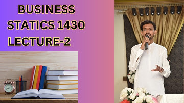 AIOU 1430 Business Statistics Lecture-2 || #business-statistics#1430#aiou#bcom