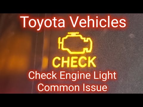 Toyota Corolla Check Engine Light Common Issue