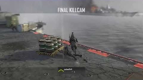 BO2 Across the Map Tomahawk Kill