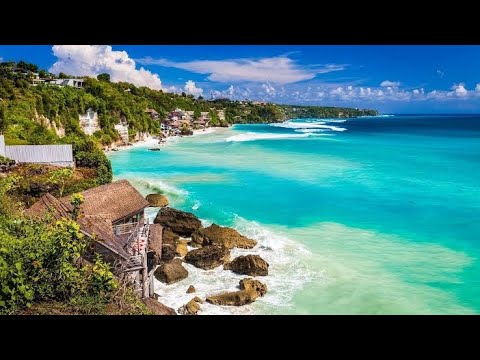 Первые часы на БАЛИ: Район Nusa DUA - Серфинг, ШИРОКИЕ шикарные ПЛЯЖИ и ЗЕЛЕНЬ #стрим #бали #обзор