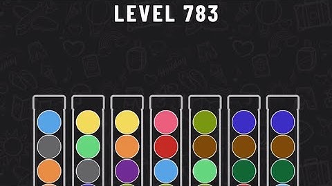 Ball Sort Puzzle Level 783 #ballsortpuzzle #ballsortpuzzlegameplay #puzzlegame #mobilegames