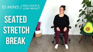 SEATED STRETCH - 10 Mins Gentle Stretch & Mobility Class