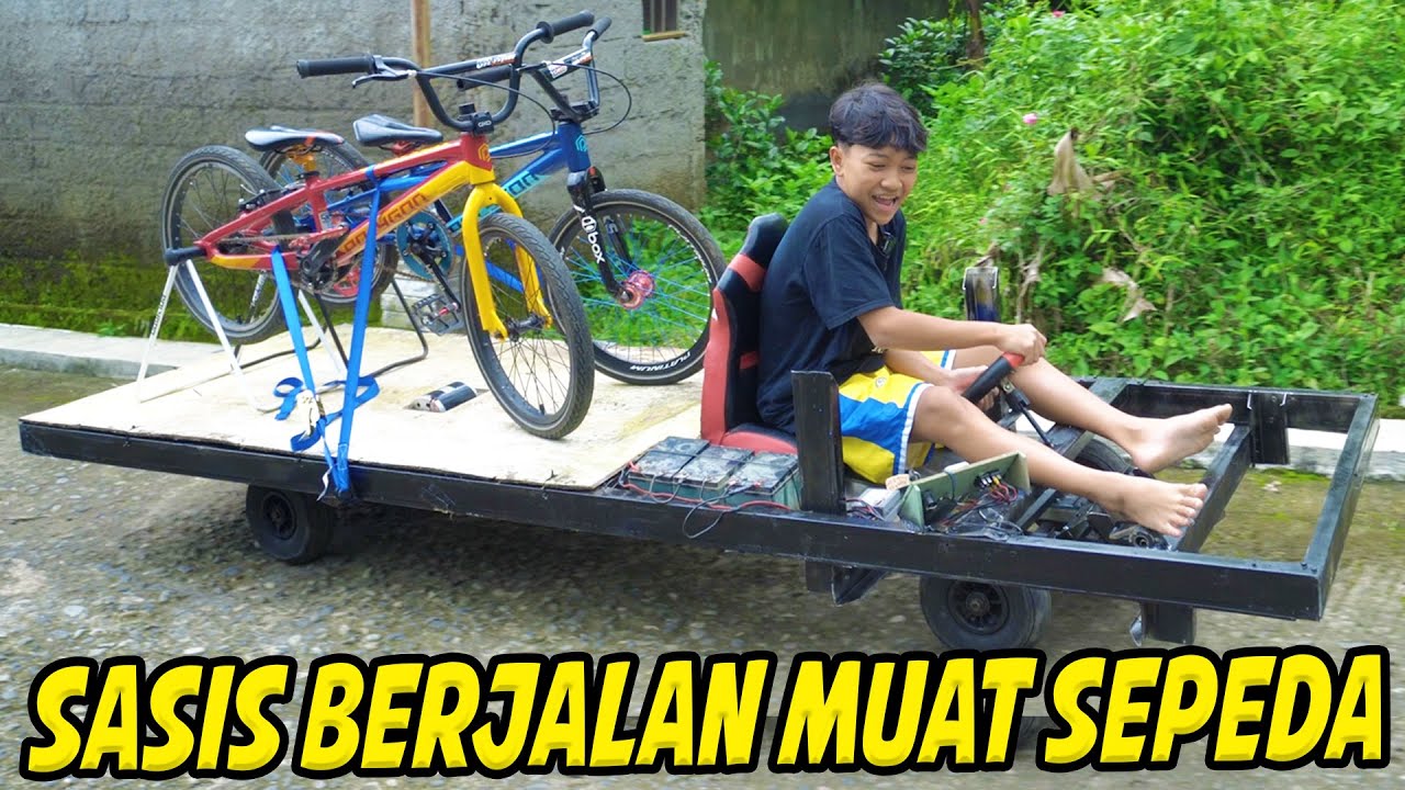 SASIS BERJALAN DIMAS MUAT 2 SEPEDA!! APAKAH BISA BERJALAN LANCAR??🤔🤔