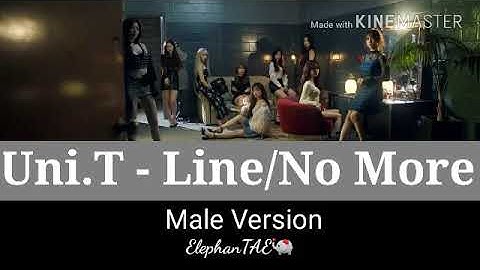 Uni.T - Line/No More 《MALE VERSION》