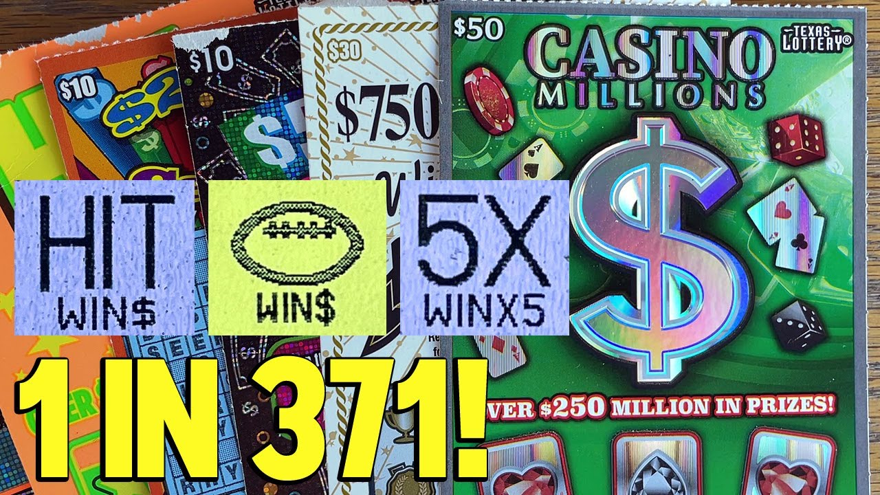WON SecondChance Prize! 💰 50 Casino Millions 🔴 175 TEXAS LOTTERY