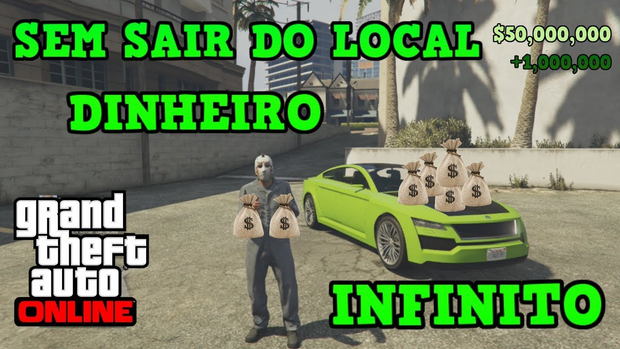 COMO GANHA MUITO DINHEIRO - GTA 5 ONLINE - SEM SAIR DO LOCAL (PS4