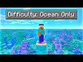 Can You Beat Minecraft In An Ocean Only World?