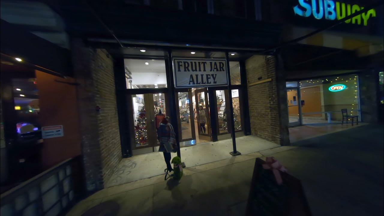 Christmastime at Fruit Jar Alley YouTube