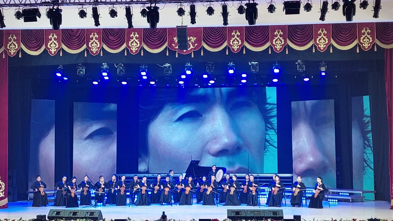 Ансамбль кобызистов. Батырхан Шукенов 