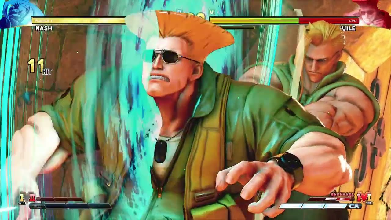 Guile hits Street Fighter V today