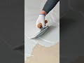 painting the white ceiling of a room renovation