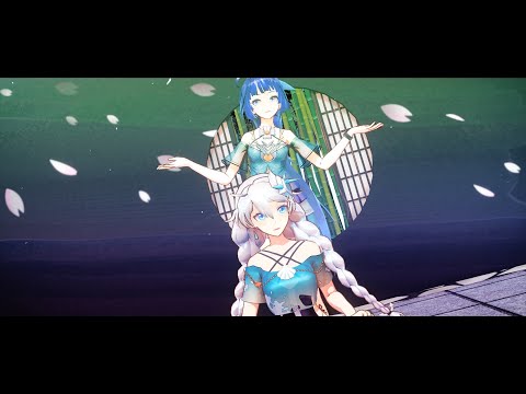 [Honkai impact 3 MMD/崩坏3MMD] Kiana & Mei [撫子色ハート / Nadeshiko Iro Heart]