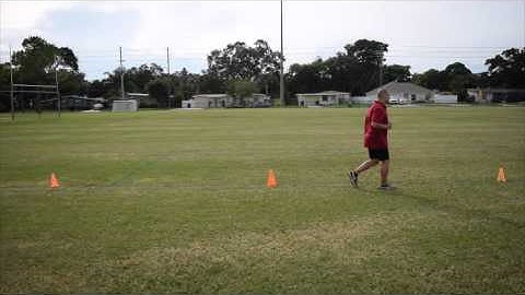 How to set up the 5-10-5 Shuttle Drill
