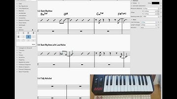 Jazz Arranging in MuseScore 3: Rhythm Section Notation (Week 4 of 12)