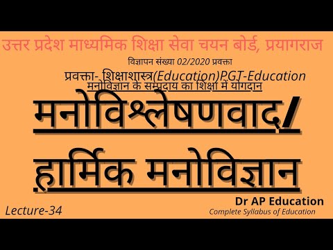 मनोविश्लेषणवाद व मूलप्रवत्ति मनोविज्ञान का शिक्षा में योगदान(Contribution of Psychoanalysis in edu)