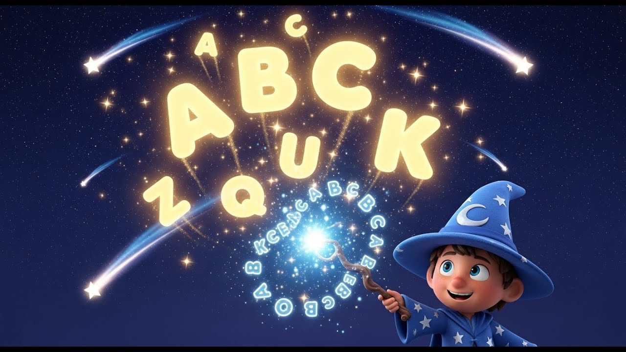 ABC Magic in the Sky βοΈ | Alphabet Song for Kids | Learn A to Z with ...