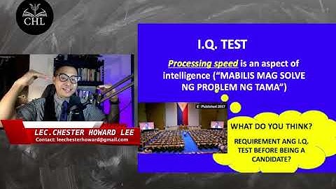 PSYCHOMETRICS LECTURE: TYPES OF PSYCHOLOGICAL TESTA 2024