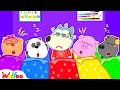 Wolfoo and Ten in the Bed in Slumber Party - Funny Stories for Kids | Wolfoo Family Kids Cartoon