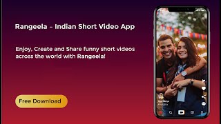 Rangeela - Short Video App | Made in India screenshot 2