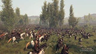 The Most Intense Battle... Mount & Blade II: Bannerlord (Gameplay)