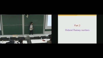 2019-02-11 Martin Balko, Ramsey numbers of edge-ordered graphs