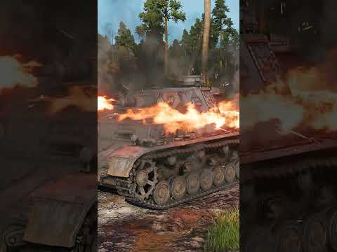 Explosions, ricochets and blown-off turrets!