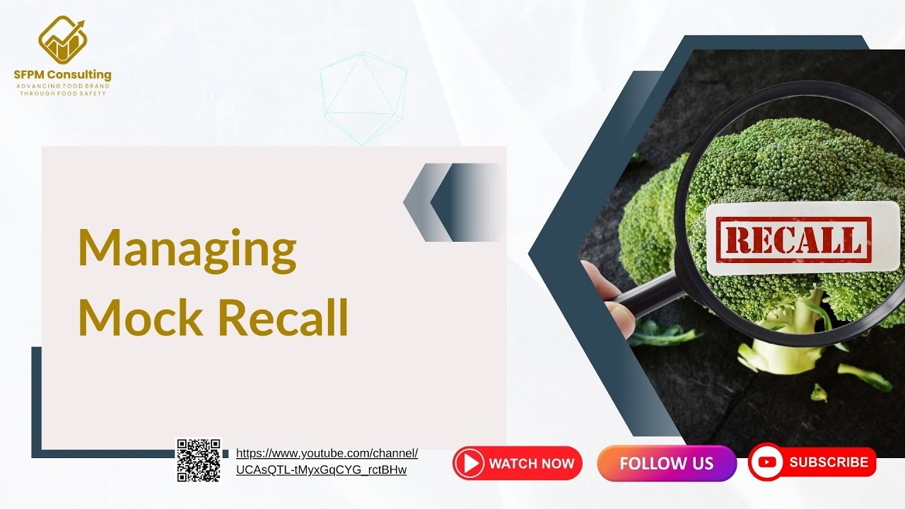 Mock Recall Example Managing Mock Recall - YouTube