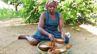 African Village Life\/\/Cooking African Traditional  Food for Breakfast