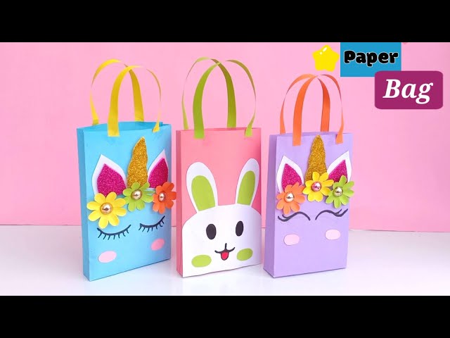 25 Simple Paper Bag Crafts for Kids and Adults | Paper bag crafts, Paper bag  decoration, Brown bags crafts