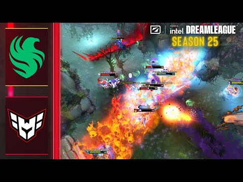ГРУППОВАЯ СТАДИЯ! Heroic vs Team Falcons - ЛУЧШИЕ МОМЕНТЫ - DreamLeague Season 25